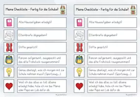 Vorschau - Merkblätter - Checkliste fertig für die Schule - Seite 2