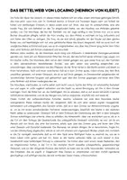 Vorschau - Arbeitsblätter - Kurzgeschichte "Das Bettelweib von Locarno" (Kleist) - Aufgaben mit Lösungen - Deckblatt