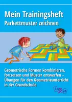 Vorschau - Arbeitsblätter - Mein Trainingsheft: Parkettmuster zeichnen - Deckblatt