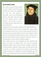 Vorschau - Arbeitsblätter - Martin Luther und die Reformation - Seite 1