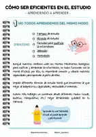 Vista previa - Refuerzo / NEE / Materiales de apoyo - DOSIER “EFICIENCIA ESTUDIO” - página 3
