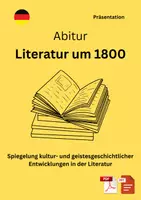 Vorschau - Präsentationen/Tafelbilder - Materialpaket - Präsentationen - Literatur um 1800 & Romantik – Von Aufklärung bis zur Gegenwart - Seite 1