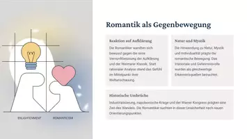 Vorschau - Präsentationen/Tafelbilder - Präsentation Literatur um 1800 - Romantik – Zentrale Themen & ihre Wirkung in Literatur des 20. und 21. Jahrhunderts - Seite 3