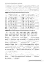 Vorschau - Arbeitsblätter - Verschmolzene Präpositionen verwenden - Seite 1