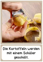 Vorschau - Arbeitsblätter - Bildkarten & Miniheft: Wir kochen Kartoffelbrei! - Seite 3