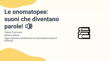 anteprima - Presentazioni / Lavagne - Onomatopee naturali e artificiali: Impariamo con i suoni - Pagina 2