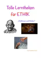 Vorschau - Stationenlernen - Tolle Ethik - Lerntheken: Heldinnen und Helden - Deckblatt