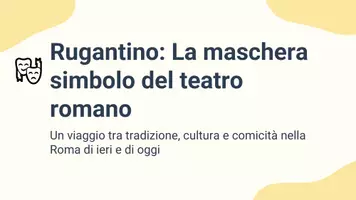 anteprima - Presentazioni / Lavagne - Rugantino: La maschera simbolo del teatro romano - Pagina 1