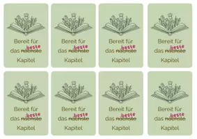 Vorschau - Anderer Materialtyp - Schuljahresanfang: Geschenk (Magnet, Lesezeichen) - Seite 1