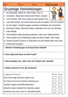 Vorschau - Arbeitsblätter - Materialpaket: Lesen & Verstehen - Halloween (Klasse 1-2) und Leseförderung - Seite 3