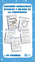 Vista previa - Hojas de trabajo - CUADERNO HABILIDADES SOCIALES Y MEJORA DE LA CONVIVENCIA - Portada