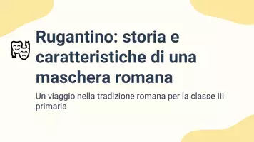 anteprima - Presentazioni / Lavagne - Scopriamo Rugantino: La maschera romana - Pagina 1