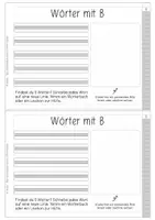 Vorschau - Arbeitsblätter - Mein Alphabetheft - Wörterbuch zum selber Gestalten - Seite 3