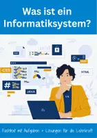 Vorschau - Arbeitsblätter - Was ist ein Informatiksystem – Beispiele aus der Lebenswelt - Deckblatt
