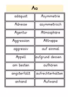 Vorschau - Arbeitsblätter - Unterrichtseinheit. Häufige Fehlerwörter - Seite 1