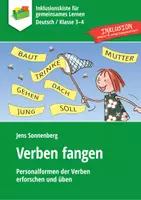 Vorschau - Arbeitsblätter - Verben fangen - Grundwortschatz trainieren - Deckblatt