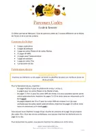 Aperçu - Jeux - Parcours codés - Ecole & Rentrée - Page 1