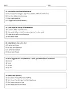 anteprima - Quiz - Nozioni di geometria avanzata: Curve Geometriche - Pagina 3
