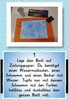 Vorschau - Mal- und Bastelvorlagen - Kunstprojekt Taucher in der Unterwasserwelt - Seite 2