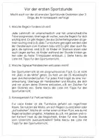 Vorschau - Stundenentwürfe - Die ersten 10 Sportstunden in Jahrgang 1 - Seite 2