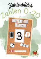 Vorschau - Bildkarten - Zahlenbilder ,,Zahl des Tages" - Deckblatt