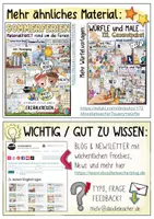 Vorschau - Arbeitsblätter - Würfle & male ein kreatives Sommerbild / Sommer / Vertretungsstunde - Seite 1