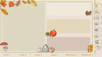 Vorschau - Präsentationen/Tafelbilder - interaktiver Begrüßungsbildschirm (Knuffies) digitale Tafel Herbst neutral - Seite 2