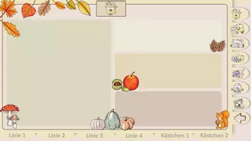 Vorschau - Präsentationen/Tafelbilder - interaktiver Begrüßungsbildschirm (Knuffies) digitale Tafel Herbst neutral - Seite 3