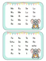 Vorschau - Arbeitsblätter - Lesefant Kartei 1 & 2 - Seite 3