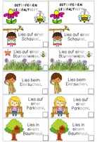 Vorschau - Spiele - Osterferien "Lesefaltheft" I Kl. 1-3 - Seite 1