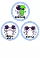 Vorschau - Poster - Begrüßung & Verabschiedung - Bildkarten - Weltall/Weltraum - Seite 2