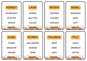 Vorschau - Spiele - Sag’s anders – Herbstedition 🍂 (Wortspiel für den Deutschunterricht) - Seite 2