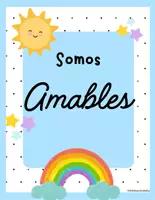 Vista previa - Decoración del aula - Bienvenidos/ AFICHES con afirmaciones positivas - página 2