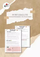 Vorschau - Arbeitsblätter - Schulrallye - Kreative, interaktiv und kooperativ - Deckblatt