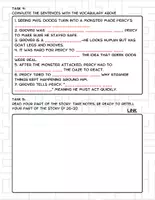 Vorschau - Arbeitsblätter - Percy Jackson and the Olympians – Chapter 4 Workbook - Seite 2