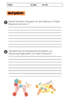 Vorschau - Arbeitsblätter - Papierskulpturen Theorie Bildende Kunst - Seite 3