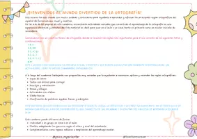 Vista previa - Hojas de trabajo - PACK CUADERNO DE ORTOGRAFÍA Y DICTADOS - página 1