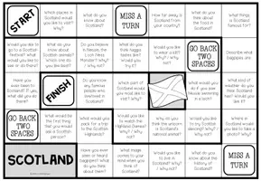 Vorschau - Arbeitsblätter - SCOTLAND - Conversation Board Game - Seite 2