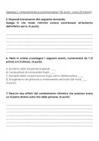 anteprima - Compiti in classe/Test - Esame: Il cambiamento climatico - Pagina 3