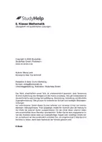 Vorschau - Arbeitsblätter - Mathe 8. Klasse Übungsheft inkl. Lösungen & Lernvideos von Lehrer Schmidt - Seite 1