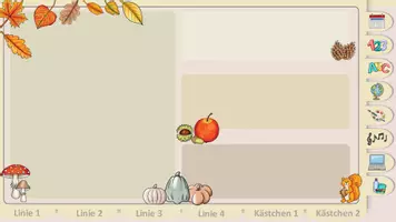 Vorschau - Präsentationen/Tafelbilder - interaktiver Begrüßungsbildschirm digtiale Tafel - Herbst neutral - Seite 2