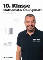 Vorschau - Unterrichtsreihen - Mathe 10. Klasse Übungsheft inkl. Lösungen & Lernvideos von Lehrer Schmidt - Deckblatt
