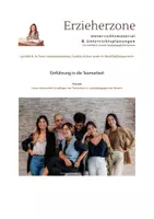Vorschau - Stundenentwürfe - Materialpaket Grundlagen der Teamarbeit im sozialpädagogischen Bereich, Lernfeld 8: Im Team zusammenarbeiten, Qualität sichern sowie im Berufsfeld kooperieren - Seite 1