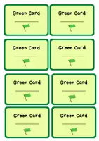 Vorschau - Präsentationen/Tafelbilder - Green Card (mit und ohne Otter) - Seite 1