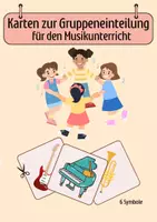Vorschau - Bildkarten - Karten zur Gruppeneinteilung für den Musikunterricht - Deckblatt