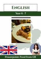 Vorschau - Spiele - Powerpoint Quiz (6/7): Food from The British Isles - Deckblatt