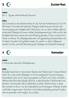 Vorschau - Stationenlernen - Wissenskartei Feste im Islam / Weltreligionen - Seite 2