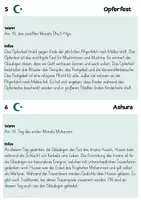 Vorschau - Stationenlernen - Wissenskartei Feste im Islam / Weltreligionen - Seite 3