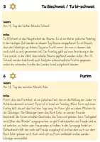 Vorschau - Stationenlernen - Wissenskartei Feste im Judentum / Weltreligionen - Seite 3