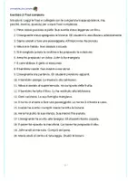 anteprima - Esercizi - Frasi semplici, complesse ed ellittiche (20 esercizi) – quarta elementare – Pacchetto 1 - Pagina 1